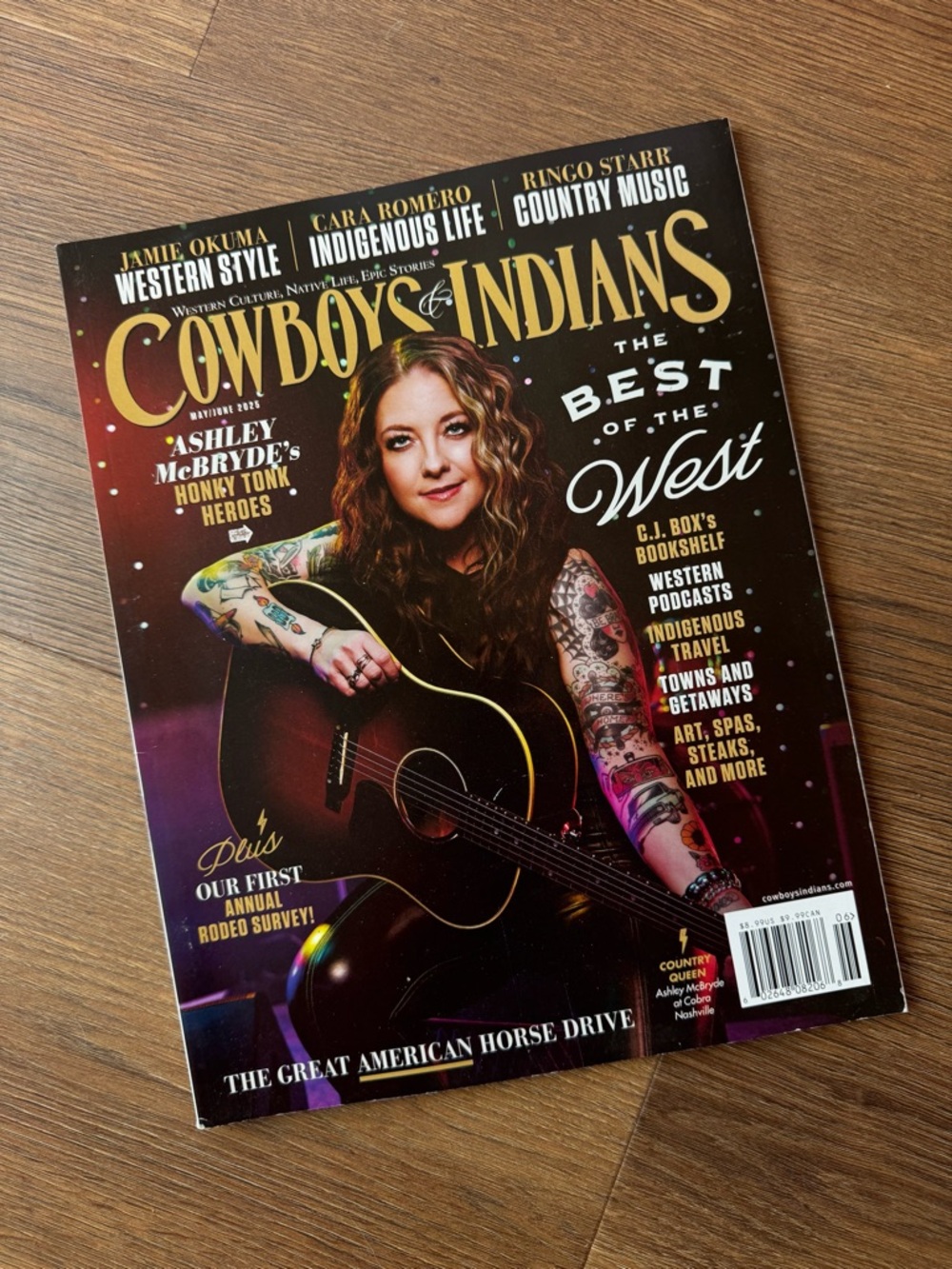 Cowboys & Indians Magazine May/June 2025-Ashley McBryde